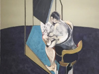 Francis Bacon, Irlanda 1909-1992. Study of the male back, litografía, 60 x 45 cms. 1987 (2)